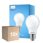 Lot 10x Philips Corepro LED Ampoule E27 Poire Dépolie 10.5W 1521lm - 830 Blanc Chaud | Équivalent 100W
